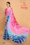 Yuvan Vol 7 By Kashvi Laheriya Printed Georgette Sarees Wholesale Shop In Surat

